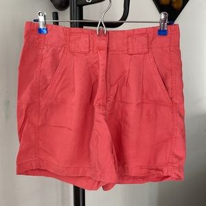 Womens Max Jeans Tencel Shorts Pleated Mom GUC Sz 6 28 Easy Fit